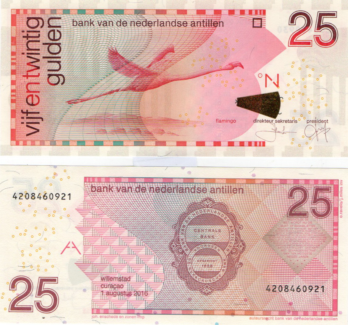 Netherlands Antilles #29i  25 Gulden